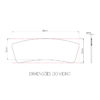 Suporte para 2 Monitores Executive - Preto / Vidro Fumê (Regulável) - Image 10