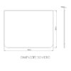 Suporte Monitor Office - Preto / Vidro Incolor (Regulável) - Image 11