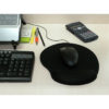 Mouse Pad Ergonômico (PU) - Preto - Image 4