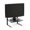 suporte monitor reliza preto fume - imagem 2