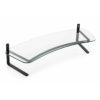 Suporte para 2 Monitores Executive - Preto / Vidro Incolor (Regulável) - Image 4