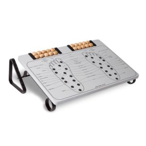 apoio para pés ergonomico massageador reliza magnetico