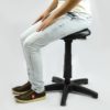 Banco Semi-sentado Ergonômico - Gás / Sem encosto / Corvim - Image 10