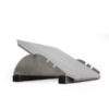 Apoio Ergonômico para Pés Ladder INOX Especial (Áreas Limpas) - 3 Alturas / 40x30 cm