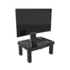 suporte de mesa para monitor e notebook ergodesk com smartphone