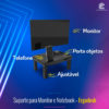 Características suporte de mesa para monitor e notebook ergodesk