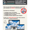 conteúdo kit completo limpa tela antibactérias