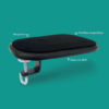 Apoio antebraço ergonomico para mesa