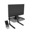 suporte para monitor ergolution com suporte celular