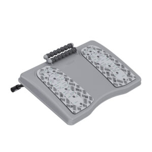 apoio para pés slider magnetico e massageador ergonomico