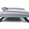 Apoio para pés ergonomico slider - magnético e massageador lateral