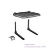 suporte para monitor ergolution reliza preto peças