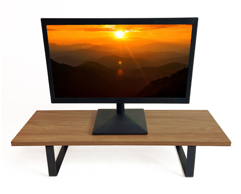 Suporte para monitor Stand Desk Marrom Reliza (3)