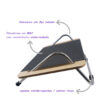 apoio-para-pes-ergonomico-balance-pro - caracteristicas